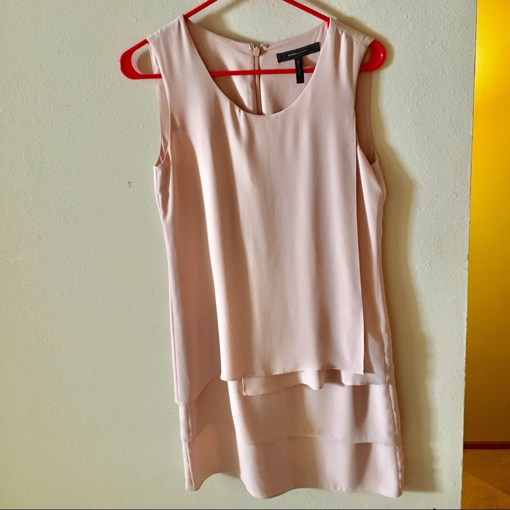 LIKE NEW BCBG MaxAzria blush pink dress